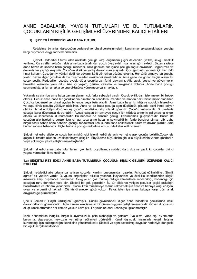 Çaresi baba şefkati Çaresi baba şefkati